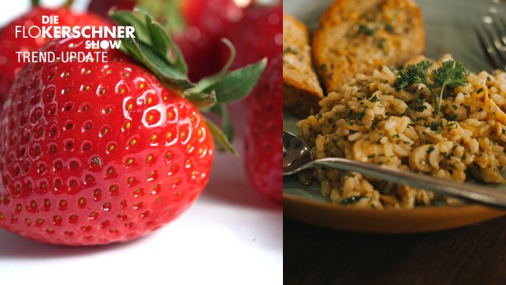 Das perfekte Sommergericht - Das fruchtig-prickelnde Erdbeer-Risotto